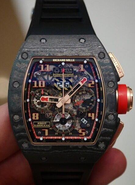 Richard Mille Replica Watch 511.04BH.91-1 RM 011 Lotus F1 Team-Romain Grosjean